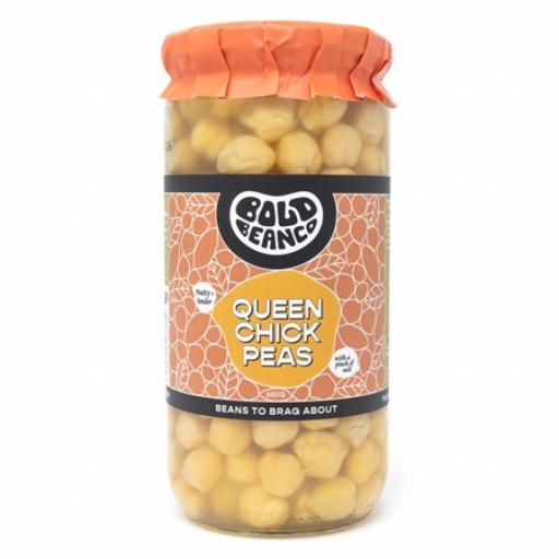 Bold Bean Co Queen Chick Peas 660g