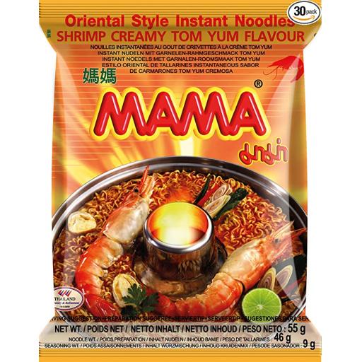 Mama Creamy Shrimp Tom Yum Flavour 55g
