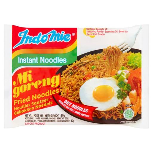 Indomie Mi Goreng Stir Fry Spicy Noodles 80g