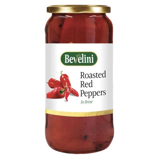 Bevelini Roasted Red Peppers 465g
