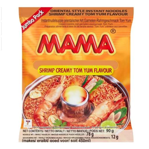 Mama Creamy Shrimp Tom Yum Flavour Jumbo 90g