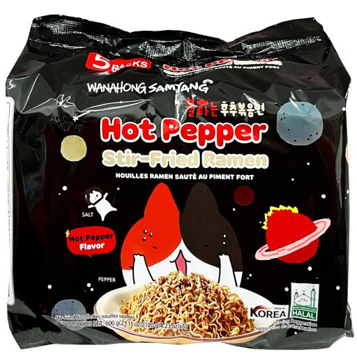Samyang Hot Pepper Stir-fried Ramen (5x120g) 600g